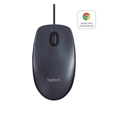 Logitech B100 Maus Beidhändig USB Typ-A Optisch 800 DPI WESTDIST-910-003357