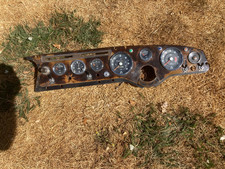 Sunbeam Alpine Series 5 Original Dashboard With All Gauges And Most Switches
