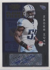 2012 Panini Contenders Playoff Ticket 31/99 Zach Brown #199 Auto 1x9