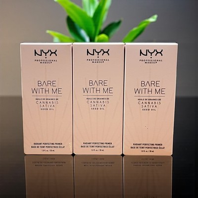 NYX PROFESSIONAL MAKEUP Bare With Me Radiant Perfecting Face Primer - 3 pack