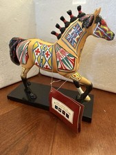 Trail of Painted Ponies Cheyenne Rawhide Pony 1E Retired NIB W S Tag. FLAWLESS