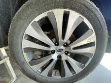 Used Wheel fits: 2019 Subaru Ascent 20x7-1/2 machined face alloy Grade B