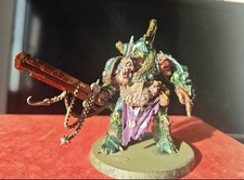 Warhammer 40k Chaos Space Marine death guard Daemon Prince Of Nurgle painted