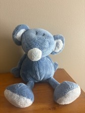 Ty Beanie Babies PLUFFIES Rat JAZZY Blue Gray Classic Mouse Plush Lovey 2005
