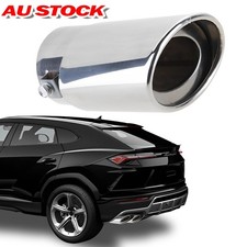 Car Stainless Rear Exhaust Single Pipe Tail Tip For Encore Muffler Buick Chrome