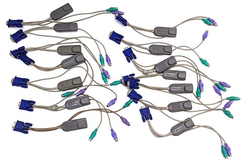 Lot of 14 Raritan Paragon II P2CIM-PS2 KVM Computer Interface Module PS/2 VGA