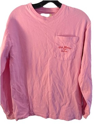 You Matter Demetrius Harmon Shirt Mens Small Pink Cut Sew Collection Long Sleeve