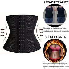 Corset Waist Trainer Training Shaper Body Shapewear Underbust Cincher Tummy Belt