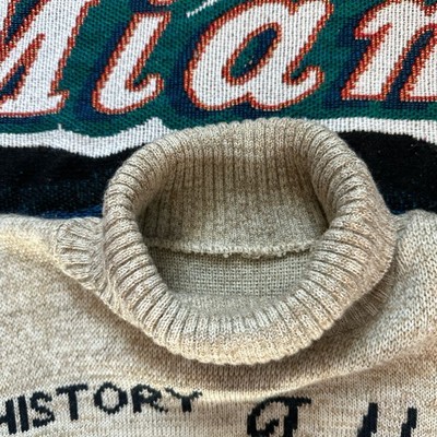 イタチ君　イタリア製　アイスバーグ　ヒストリー　シルベスター・キャット Vintage Iceberg Ice HISTORY Looney Tunes Sweater Knit Beige Japan