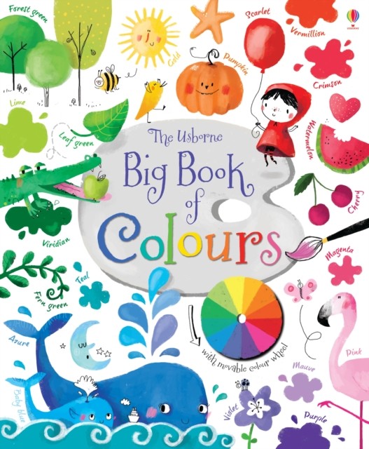 Big Book of Colours by Felicity Brooks (Board book)