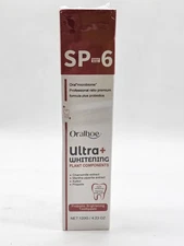 Oralhoe Ultra Whitening SP 6 probiotic brightening toothpaste 07/2027 4.23oz