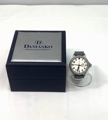 Damasko Day Date Da37.0367 Automatic SS Ivory Dial 40mm Grade AB Used Watch Men'
