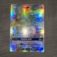 Pokémon Mewtwo GX 76/73 Rainbow Secret Rare Holo Card Shining Legends on eBay