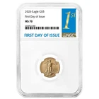 2026 $5 1/10-oz American Gold Eagle NGC MS70 FDI First Label