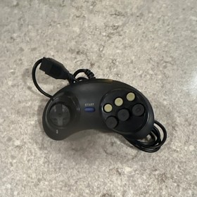 SEGA Genesis Console Black Includes 2 Controllers Component RCA