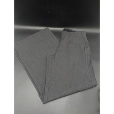 Old Navy Womens High Rise Wide Leg Trousers Charcoal Grey Stretch Size M