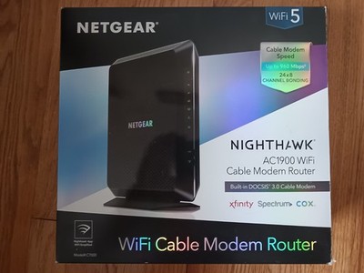 NETGEAR Nighthawk DOCSIS 3.0 Cable Modem Router (C7000v2-1AZNAS)