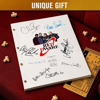 RED DWARF (1988)   Pilot ''The End'' + ''Future Echoes'' Signed Screenplay