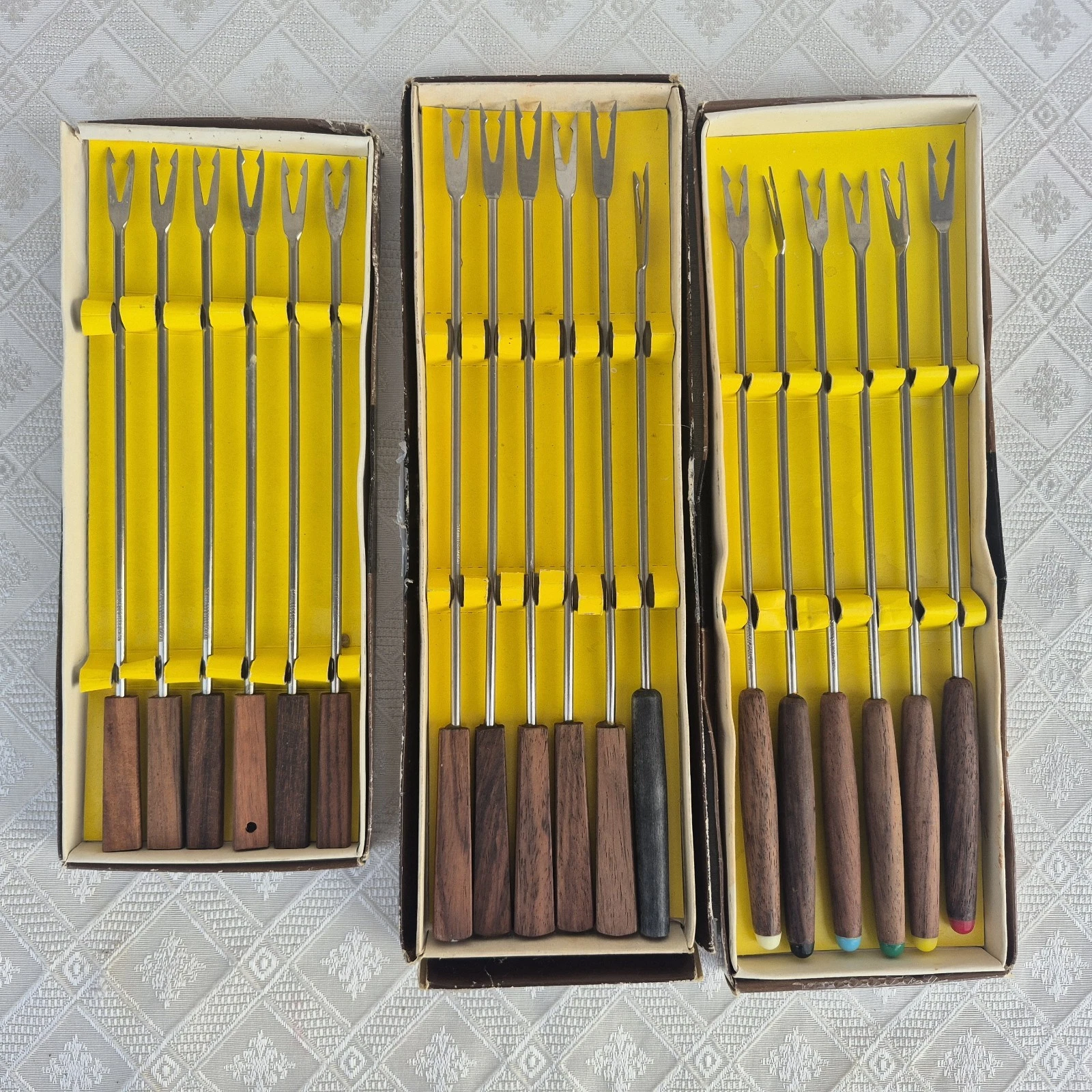Vintage Fondue Pot Dipping Forks Set of 18
Opens in a new window or tab