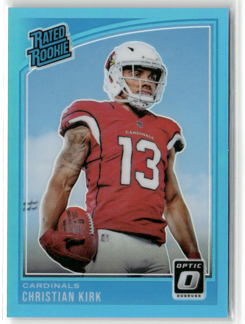 2018 Donruss Optic #163 Christian Kirk Aqua #/299