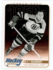 2011-12 Upper Deck Hockey Heroes Milt Schmidt #HH6