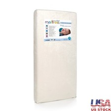 Portable Crib Mattress Pad Memory Foam Waterproof Hypoallergenic Non-Skid Value