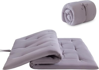 Full Size Faltbare Futonmatratze 2,5'' Schaumstoff Tatami Boden Bett Camping Matte