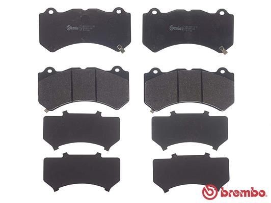 Brembo P37018 Brake Pad Set Fits Jeep Grand Cherokee 3.0 4x4 3.6 V6 4x4 3.6 V6