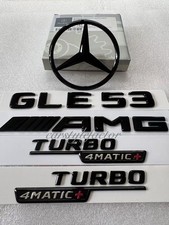 Mercedes Benz V167 GLE53 AMG TURBO 4MATIC+ Stern Embleme Aufkleber Badge Auto