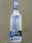 Vintage 1993 Zima Clearmalt Beverage Metal Tin Bottle Advertising Beer Bar Sign
