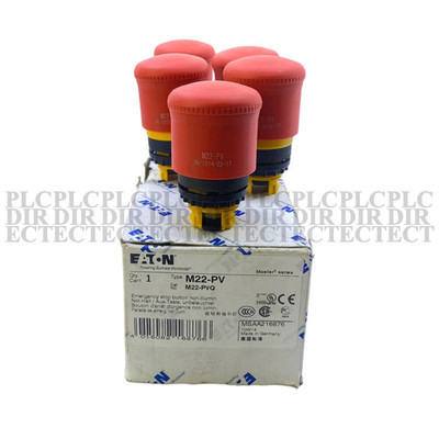 New EATON MOELLER M22-PV Emergency Stop Button