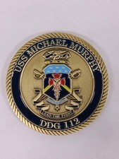 US Navy Challenge Coin USS Michael Murphy DDG 112 "Lead The Fight" US Navy Challenge Coin USS Michael Murphy DDG 112 "Lead The Fight"