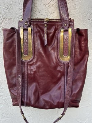 Elie Tahari  Shoulder Bag Large Burgundy 
