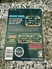 The Original Mario Bros. Arcade Classic Series, NES Nintendo CIB (Tested)