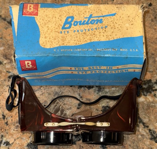 Vintage Boughton Cover Spec Schweißerbrille 6905 NOS - Bild 5 von 9