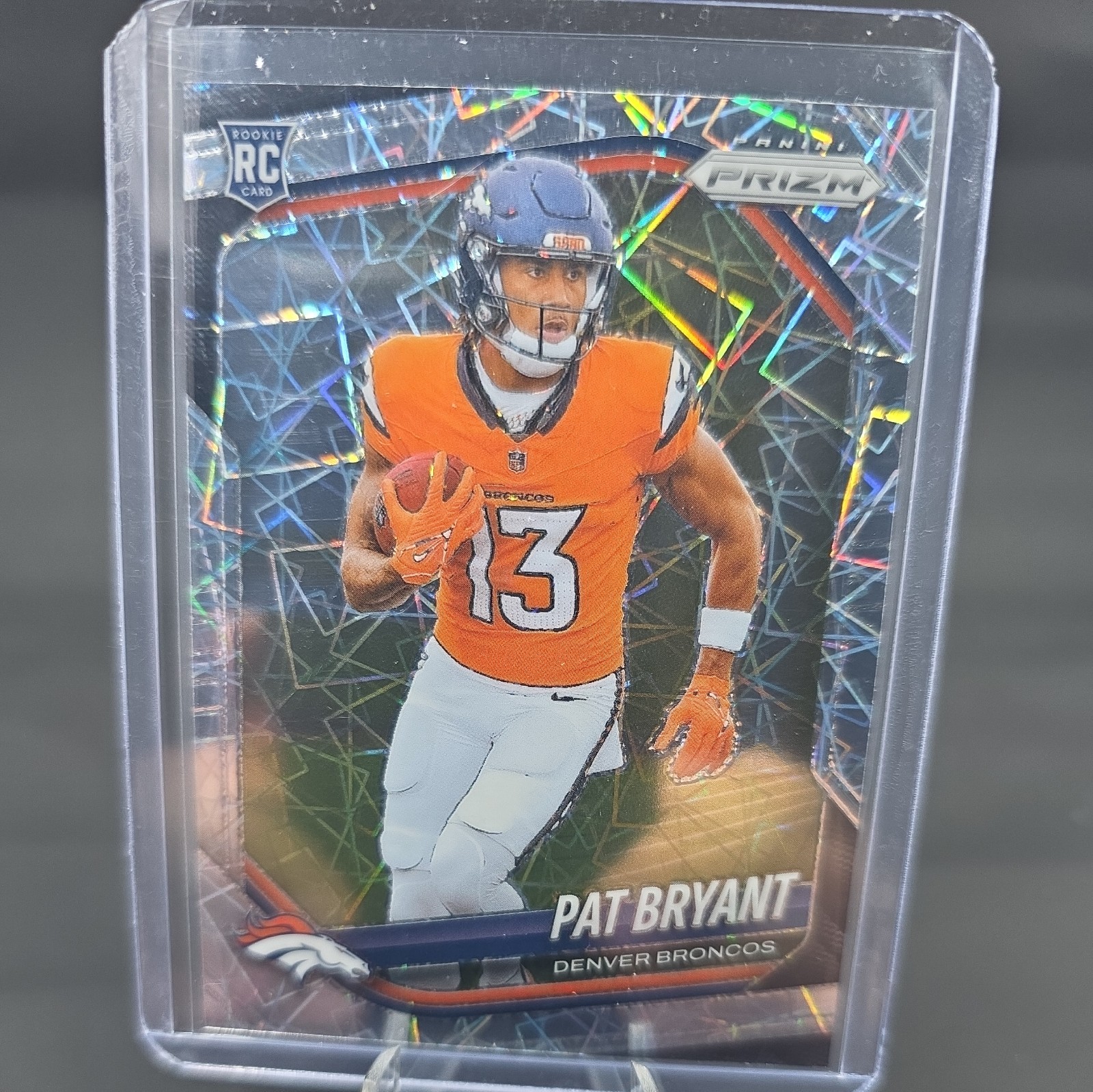 💥2025 Panini Prizm #366 Pat Bryant RC Rookie Silver Lazer Denver Broncos