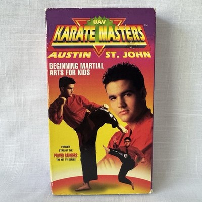 UAV Karate Masters Austin St. John VHS Tape 1991 Power Rangers | eBay