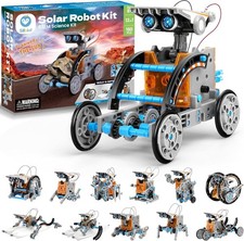 13-in-1 Solar Robot Kit for Kids Ages 8-12, Science Robotics Building Toy