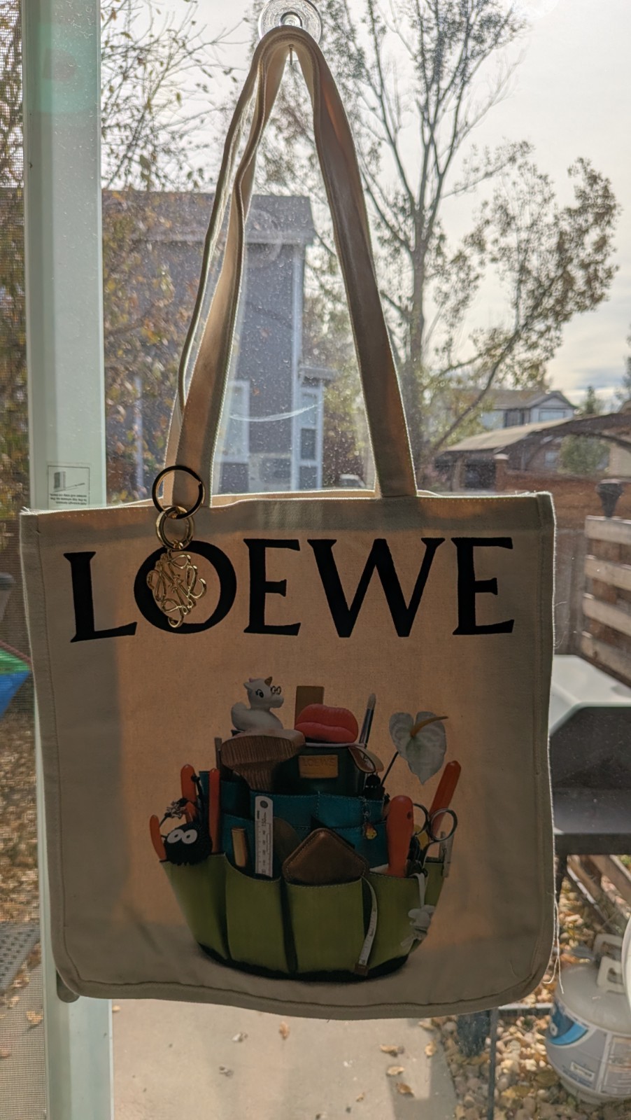 Loewe Crafted World Exhibition Gift Tote Bag Limited Canvas With