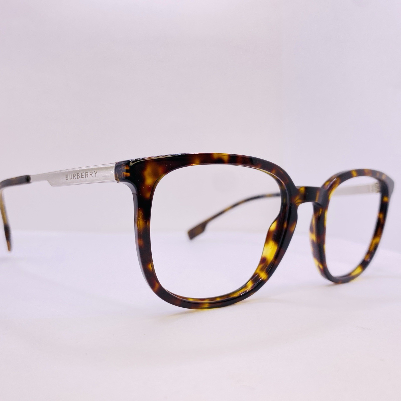 Burberry Eyeglasses Sunglasses B 2307 3002 52 [] 20 145 MM Tortoise Silver Amber thumbnail 2