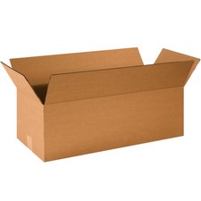 BOX USA 24x10x8 Long Corrugated Boxes, Long, 24L x 10W x 8H, Pack of 25  Shippi