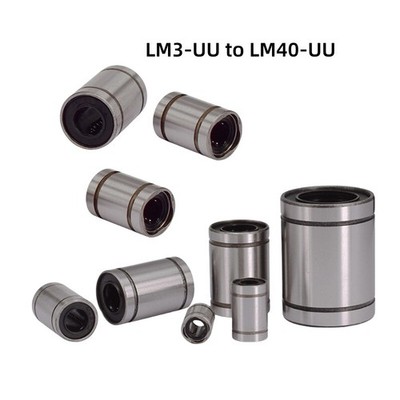 Linearlager - LM3UU LM4UU LM5UU LM6UU LM7UU.... LM40UU Kugellager Bearing Linear