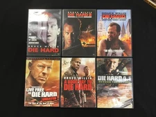 Die Hard Complete Collection 6 DVD Lot Vengeance Live Free Good Day Beyond