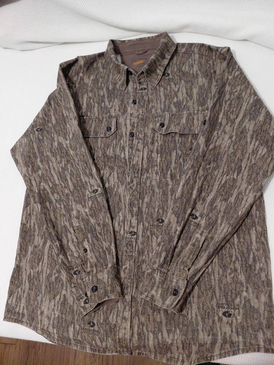 Magellan Chemise Homme Manches Longues 2XL Noir Camo Pêche