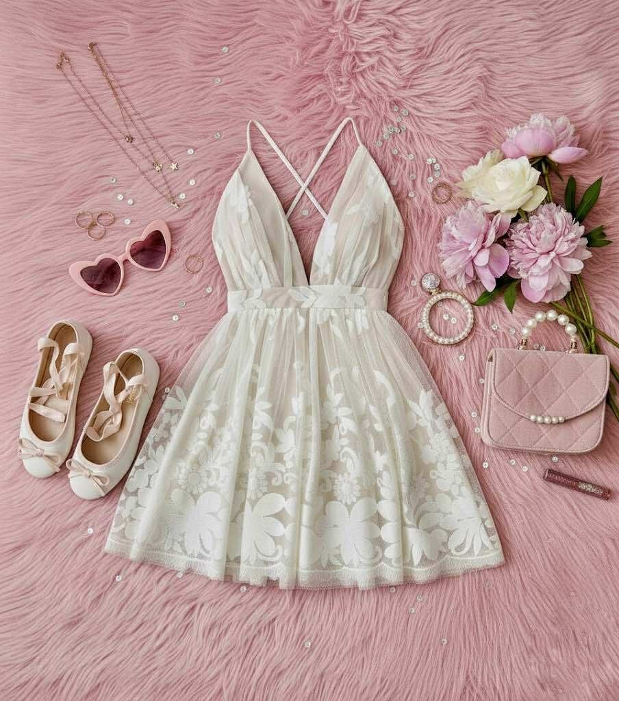 Ever After Elegant Mini Dress Prom View 3