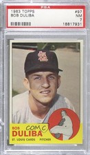 1963 Topps Bob Duliba #97 PSA 7 tv5