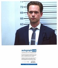 Patrick J. Adams “Suits” AUTOGRAPH Signed ‘Michael Ross’ 10x8 Photo ACOA