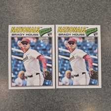 (2) 2026 Topps Heritage Brady House #153 (RC) Rookie Washington Nationals