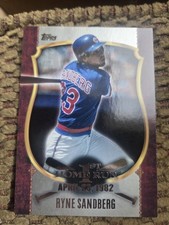 2015 Topps Update Series - First Home Run Ryne Sandberg #FHR-23 Silver