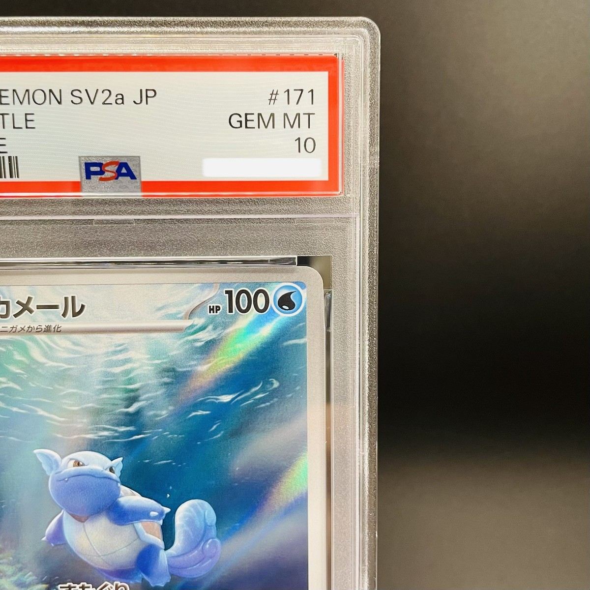 Art Wartortle Card Pokemon 10 PSA Pop148 Wartortle Japanese ★web PSA10カメール Rare Mint Gem SV2a AR 171/165 ポケモンカードゲーム